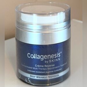 COLLAGENESIS BY SKINN CREME REVERSE DEEP WRINKLE PROTOCOL 1.7 OZ SEALED
